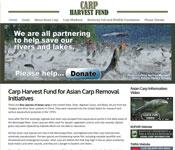 Carp Harvest Fund website